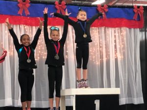 Bella Lim won 1st place on beam with a 9.725 at Commonwealth Cup